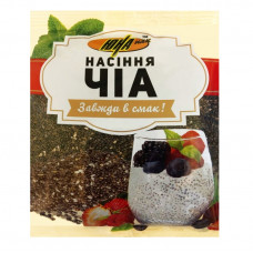 Чиа семена 100гр 35шт / ящ ЮНА