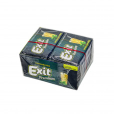 Жувальна гумка EXIT Лимонад 12пластинок 26,4гр 10шт/бл, 200шт/ящ