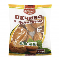 Печиво Вівсяне з фруктозою 300гр (16шт./ящ)