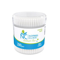 Ватные палочки Бамбук NORMAL Clinic BPN032 круг.короп.200шт (48шт/ящ)