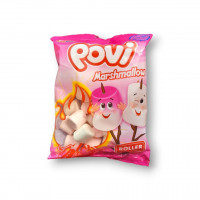 Зефир жув. 140гр Клубника-Ваниль Povi Roller 24шт/ящ