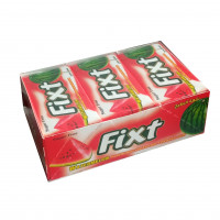 Жевательная резинка FIXT арбуз 14гр 24шт/бл 12бл/ящ 288шт/ящ