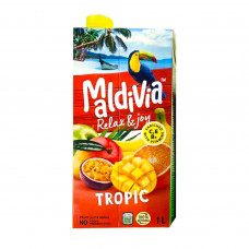 Напій соковий ТМ Maldivia Тропік неосвітлений 1Л (12шт)