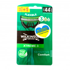 Станки Wilkinson для чол. одн. Xtreme3 Sensitive 3+1шт 0409