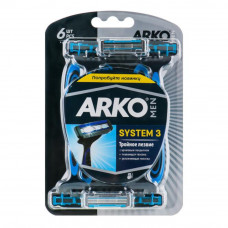 Станок для гоління Arko Men Т3  6шт 2417