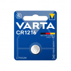 Батарейка Varta CR 1216 LITHIUM блістер 1шт 0705, 10шт/бл (шт.)
