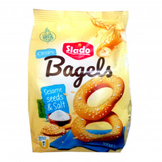 Пряник Bagels сушка з сіллю і кунжутом 300гр 8шт/ящ  4820246650731