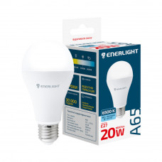 Лампа світодіодна Enerlight А65 Е27 20Вт 6500К 6084, 1шт, 100шт/ящ (шт.)