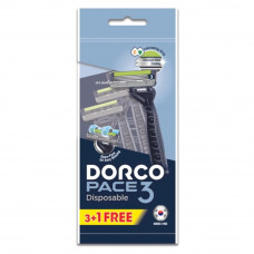 Станки Dorco Pace  для чоловіків  3леза (4шт)