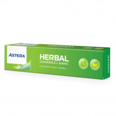 Зубна паста  Astera  Herbal Camomile&Sumac (Трав’яний догляд з екстрактом ромашки і сумаху) 110 гр.