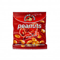 Арахіс смажений солоний "Peanuts" 35гр РАК (60шт)
