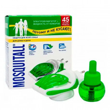 Электрофумигатор+жидкость от комаров (45 ночей) "MOSQUITALL" Кроткая защита для детей 30мл 1296