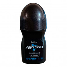Дезодорант кульковий чол AGRESSIA Sensitive 50мл  25шт/ящ