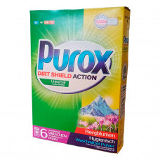 Порошок для стирки Purox Universal (Color+White) 420г к/к (средство моющее порошкообразное)