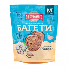 Багеты ржано-пшеничные со вкусом Чеснока 85г 10шт/ящ