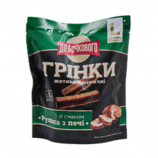 Гренки ржано-пшеничные со вкусом Рулька из печи 120гр 30шт/ящ