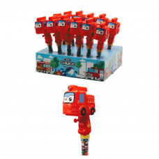 Дражит шок. FIRETRUCK+игрушка 15гр, 12 шт