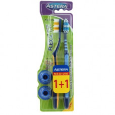 Зубні щітки ASTERA Flex Active 1+1 Medium 72шт/ящ