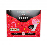 Прокладки ежедневные WКL17Q Fantasy FLIRT slim cotton в индивид упак 150мм 48шт / ящ