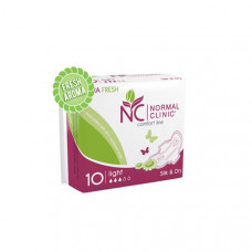 Прокладки NCF01B NORMAL Сliniс Comfort ultra fresh silk & dry 3 капли 240мм 24шт / ящ