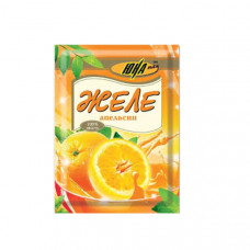 Желе фруктове Апельсин 80г (40шт) ЮНА