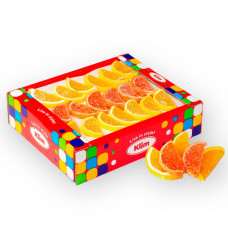 Мармелад желейный "Дольки" с ароматом лимона и апельсина 1,6кг КЛИМ 519