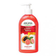 Жидкое мыло Aroma Гуава + Папайя освеж. 500мл 12шт / ящ