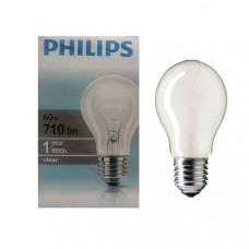 Лампа PHILIPS A55 60W E27 FR звич.мат.10018496