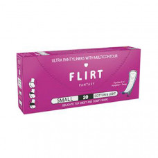 Прокладки ежедневные WКL13S Fantasy FLIRT ultra cotton & light без индивид упак 150мм