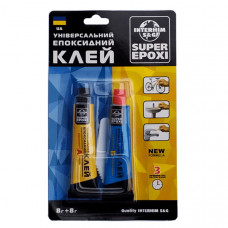 Клей Інтерхім 2 комп тюбик 2*8г (24шт/уп) 17198