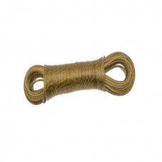 Мотузка для білизни з металевою жилкою тонша 10м Ч