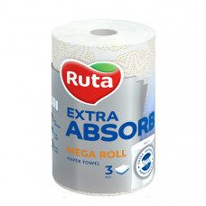 Рушники паперові Ruta Selecta Mega roll EA 1рул 3ш