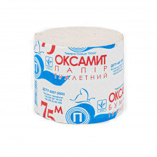 Туалетний папір "Оксамит" 75м 8шт в уп.(48шт в ящ)