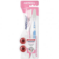 Зубні щітки ASTERA Parodont Sensitive Extra Soft 1+1