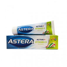 Зубна паста ASTERA Active+ 3 вітаміни 100мл 12шт/ящ
