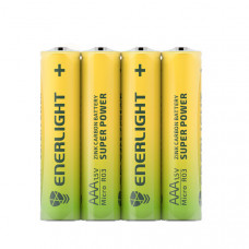 Батарейка Enerligh SuperPower жовта ААА R03 спайка 4шт 2116, 40шт/бл