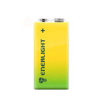 Батарейка Enerligh SuperPower желтая КРОНА 6F22 пленка 1шт 2215, 12шт/бл