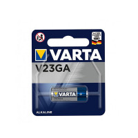 Батарейка Varta V 23 GA ALKALINE синя (менша за мініпальчик R03) 1шт 1628, 10шт/бл