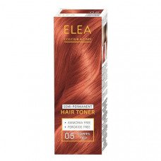 Тонер для волосся ELEA 100мл, червона мідь №5