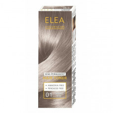 Тонер для волосся ELEA 100мл, сріблястий матовий №1
