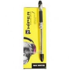 Ручка масл. Hiper Max Writer 335 чорна. 2500м, 10шт/уп