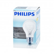 Лампа накаливания Philips Stan 100W E27 230V A55 CL 1CT/12X10F 9724(9748), 120шт/ящ