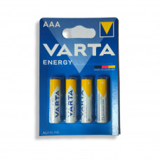 Батарейка Varta  ENERGI AAA бліс.4 шт  6458  80шт/бл
