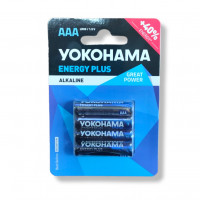 Батарейка alkaline  R03 ААА  (A4) YOKOHAMA PLUS синя/80