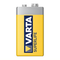 Батарейка Varta Superlife 6F22 BLI 1 ZINC-CARBON блистер 1шт 6427