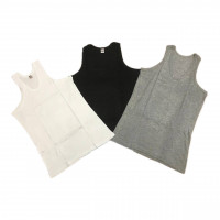 Мужская майка 558 XIP L-XXL (12шт) белая, черная, серая