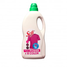 Рідина для прання "Sofi power color" 1л (12шт)