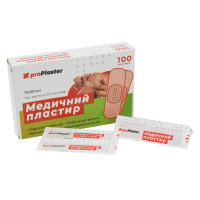 Лейкопластырь "proPlaster" (70*18)mm 100шт в пач.