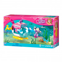 Конструктор SLUBAN M38-B0921D"Girls Dream": Батискаф, 117 дет