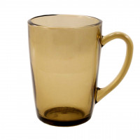 Чашка 330 мл ДЕКОРОВАНА "White coffe" димна 7013499900
